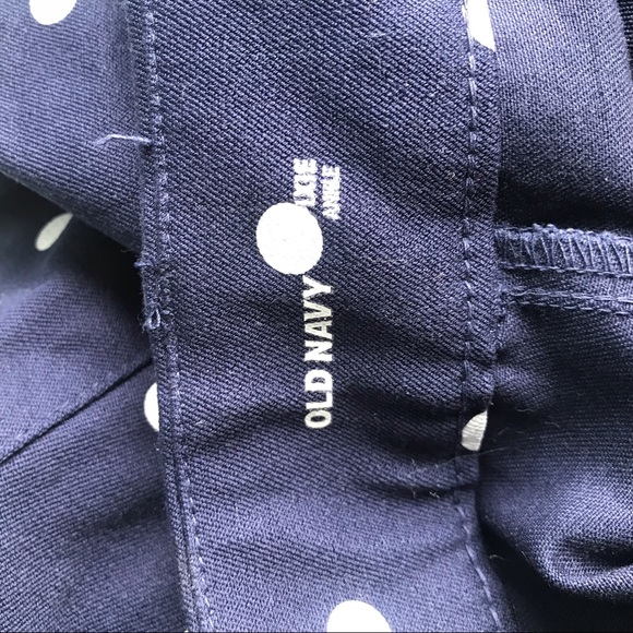 Old Navy Polka Dot Ankle Pants. Sz 16 - Picture 5 of 6